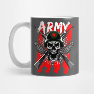 Skull Army Mug